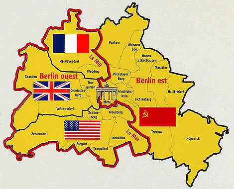 Carte Postale Ancienne - Chute Du Mur De Berlin Avec Un Vrai Morceau Du Mur !