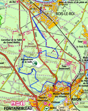 Fontain - interieur -Bois le Roi