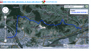 Une randonnée de 22 km sur les hauteurs de la vallées de la Seine