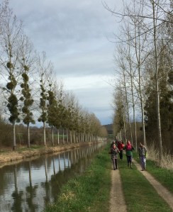 un parcours de rando rectiligne à souhait