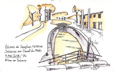 Ecluse sur le Canal du Midi