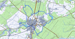 boucle de randonnée à Rambouillet