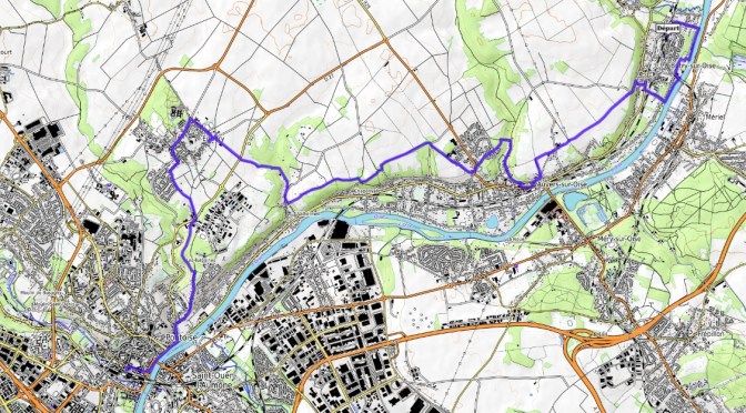 Randonnée de Valmondois à Pontoise : Téléchargez le GPX